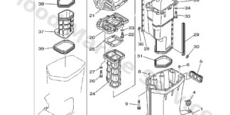 Genuine Yamaha 6R3427924100 - Mark - Supplied by Flood Marine