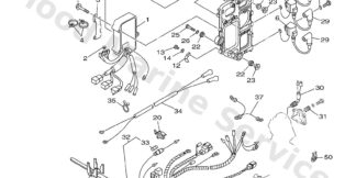 Genuine Yamaha 6R5857116000 - Mark, caution - Supplied by Flood Marine