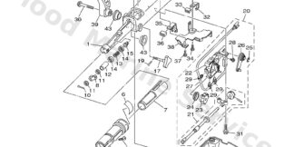 Genuine Yamaha 6X4477310100 - Gear, drive - Supplied by Flood Marine