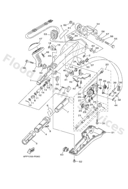Genuine Yamaha 6X4482150000 - Graphic - Supplied by Flood Marine