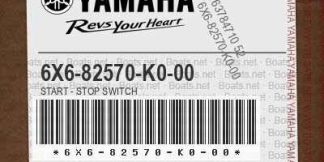 Genuine Yamaha 6X682570K000 - Panel Switch Assy - Supplied by Flood Marine