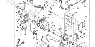 Genuine Yamaha 704482310000 - Housing, gear - Supplied by Flood Marine