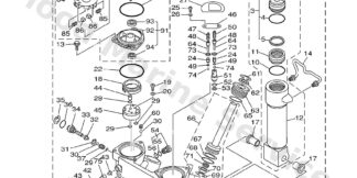 Genuine Yamaha 933006082000 - Bearing(6t4) - Supplied by Flood Marine