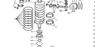 Genuine Yamaha 933062090100 - Brg,r-b 6209rsh2-c2 85mm 412g - Supplied by Flood Marine