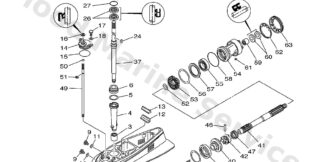 Genuine Yamaha 93315322V200 - Bearing  Needle (698) - Supplied by Flood Marine