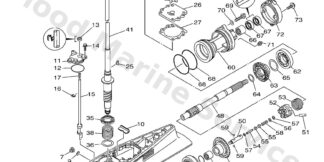 Genuine Yamaha 933154306400 - Bearing - Supplied by Flood Marine