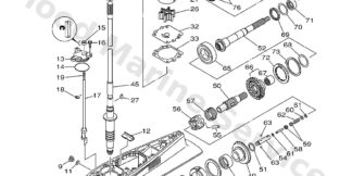 Genuine Yamaha 93315660W300 - Bearing, cylindrical(61b) - Supplied by Flood Marine