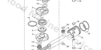 Genuine Yamaha 93332000UE00 - Bearing - Supplied by Flood Marine