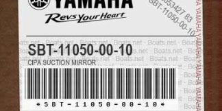 Genuine Yamaha SBT110500010 - Gc Suction Cup Mirror - Supplied by Flood Marine