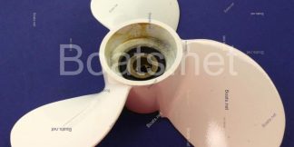 Genuine Yamaha 6E0459410900 - Propeller (Al 3X7-1/2″X8″-B) - Supplied by Flood Marine
