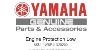 Engine Protection Low - Genuine Yamaha Product available at Flood Marine