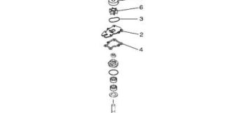 Genuine Yamaha - 66TW00780100 - Water Pump Repair Kit