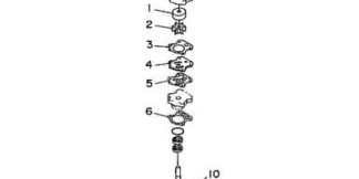 Genuine Yamaha - 6H4W00780100 - Water Pump Repair Kit