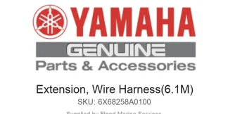 Extension, Wire Harness(6.1M) - Genuine Yamaha Product available at Flood Marine