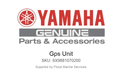 Gps Unit - Genuine Yamaha Product available at Flood Marine