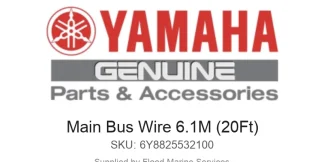 Main Bus Wire 6.1M (20Ft) - Genuine Yamaha Product available at Flood Marine
