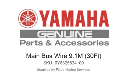 Main Bus Wire 9.1M (30Ft) - Genuine Yamaha Product available at Flood Marine
