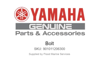 Bolt - Genuine Yamaha Product available at Flood Marine