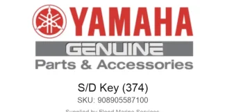 S/D Key (374) - Genuine Yamaha Product available at Flood Marine