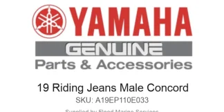 19 Riding Jeans Male Concord - Genuine Yamaha Product available at Flood Marine