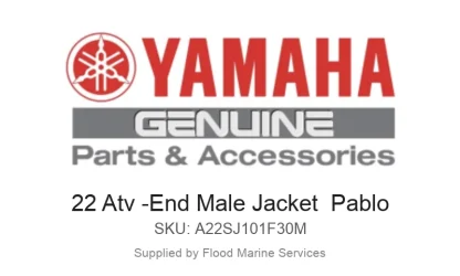 22 Atv -End Male Jacket  Pablo - Genuine Yamaha Product available at Flood Marine