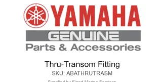 Thru-Transom Fitting - Genuine Yamaha Product available at Flood Marine