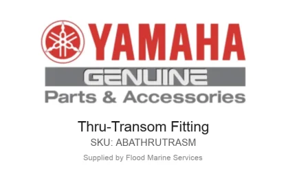 Thru-Transom Fitting - Genuine Yamaha Product available at Flood Marine