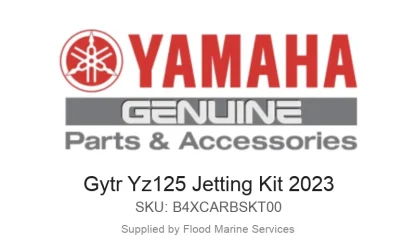 Gytr Yz125 Jetting Kit 2023 - Genuine Yamaha Product available at Flood Marine