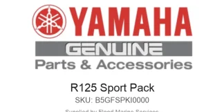 R125 Sport Pack - Genuine Yamaha Product available at Flood Marine