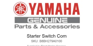 Starter Switch Com - Genuine Yamaha Product available at Flood Marine