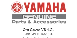 Om Cover V6 4.2L - Genuine Yamaha Product available at Flood Marine