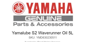 Yamalube S2 Waverunner Oil 5L - Genuine Yamaha Product available at Flood Marine