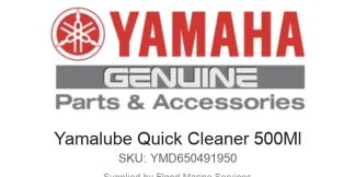 Yamalube Quick Cleaner 500Ml - Genuine Yamaha Product available at Flood Marine
