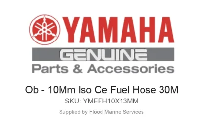 Ob - 10Mm Iso Ce Fuel Hose 30M - Genuine Yamaha Product available at Flood Marine