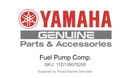 Fuel Pump Comp. - Genuine Yamaha Product available at Flood Marine