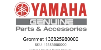 Grommet 136825980000 - Genuine Yamaha Product available at Flood Marine