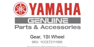 Gear, 1St Wheel - Genuine Yamaha Product available at Flood Marine