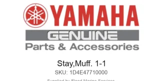 Stay,Muff. 1-1 - Genuine Yamaha Product available at Flood Marine