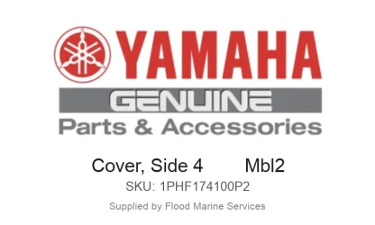 Cover, Side 4        Mbl2 - Genuine Yamaha Product available at Flood Marine