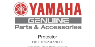 Protector - Genuine Yamaha Product available at Flood Marine