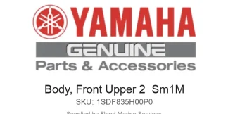 Body, Front Upper 2  Sm1M - Genuine Yamaha Product available at Flood Marine