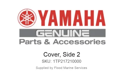 Cover, Side 2 - Genuine Yamaha Product available at Flood Marine