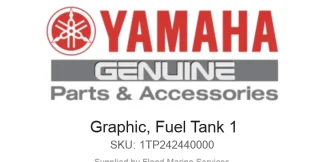 Graphic, Fuel Tank 1 - Genuine Yamaha Product available at Flood Marine