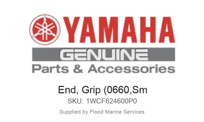 End, Grip (0660,Sm - Genuine Yamaha Product available at Flood Marine
