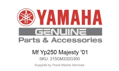 Mf Yp250 Majesty '01 - Genuine Yamaha Product available at Flood Marine