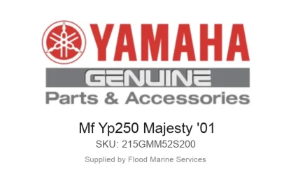 Mf Yp250 Majesty '01 - Genuine Yamaha Product available at Flood Marine