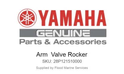 Arm  Valve Rocker - Genuine Yamaha Product available at Flood Marine