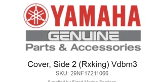 Cover, Side 2 (Rxking) Vdbm3 - Genuine Yamaha Product available at Flood Marine