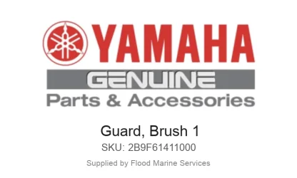 Guard, Brush 1 - Genuine Yamaha Product available at Flood Marine