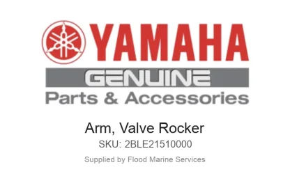 Arm, Valve Rocker - Genuine Yamaha Product available at Flood Marine
